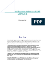 Internal Sales Representative As of SAP ERP EhP5 (New)