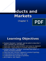 Products and Markets