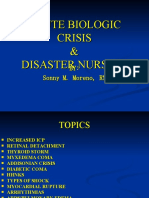 Acute Biologic Crisis & Disaster Nursing