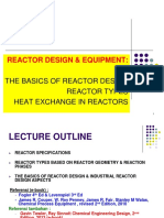 Reactor Design - Equipment