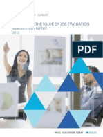 Mercer Maximising The Value of Job Evaluation