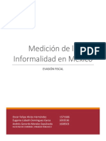 Informalidad y Evasión Fiscal en México