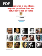 15 Escritoras e Escritores Negros Que Deveriam Ser Estudados Nas Escolas