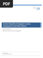 Download Income Inequality in Singapore Causes Consequences and Policy Options - Ishita Dhamani by Junyuan SN36618701 doc pdf
