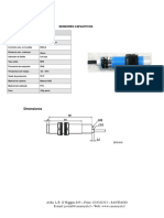 Sensor Capacitivo