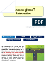 Continuous Green-T Intersection