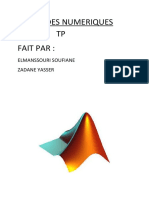 Tp Methode Numerique (1)