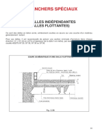 Planchers Spéciaux (4.1. Dalles Indépendantes (Dalles Flottantes) )