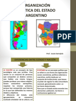 Organización Del Estado Argentino