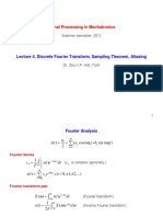 Lecture 4 Slides DFT Sampling Theorem