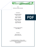 Fase 3 - Identificación de Impactos Ambientales - Grupo38