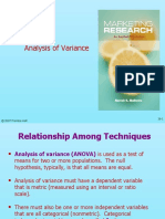 Analysis of Variance: 16-1 © 2007 Prentice Hall
