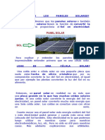 Qué Son Los Paneles Solares