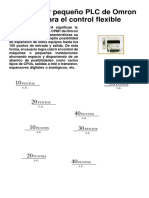 El Potente y Pequeño PLC de Omron Diseñado para El Control Flexible