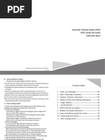 ATS Wiring and Installation Guide | PDF | Switch | Power Supply
