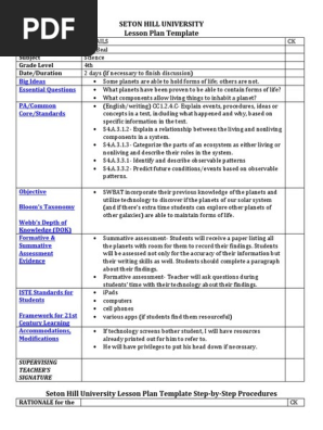 lesson plan 2