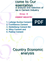 Performance Analysis and Selection of Securities in Cement Industry