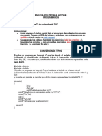 Programa en C para mostrar el nombre del día de la semana a partir de un número