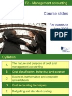 Course Slides: For Exams To June 2008