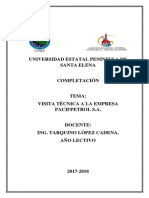 Visita Tecnica - Ancon PDF