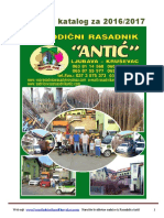 Katalog Rasadnik Antic 2017