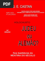 Castan Siegfried Ellwanger - Holocausto Judeu Ou Alemão