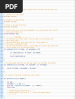 #Include : Using Namespace