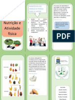 Benefícios da nutrição e atividade física para a saúde