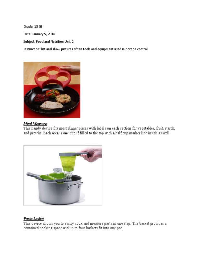CAPE Food and Nutrition Unit 2 Project PDF
