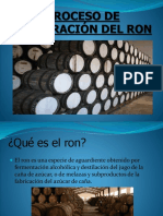 Proceso de Elaboración Del Ron