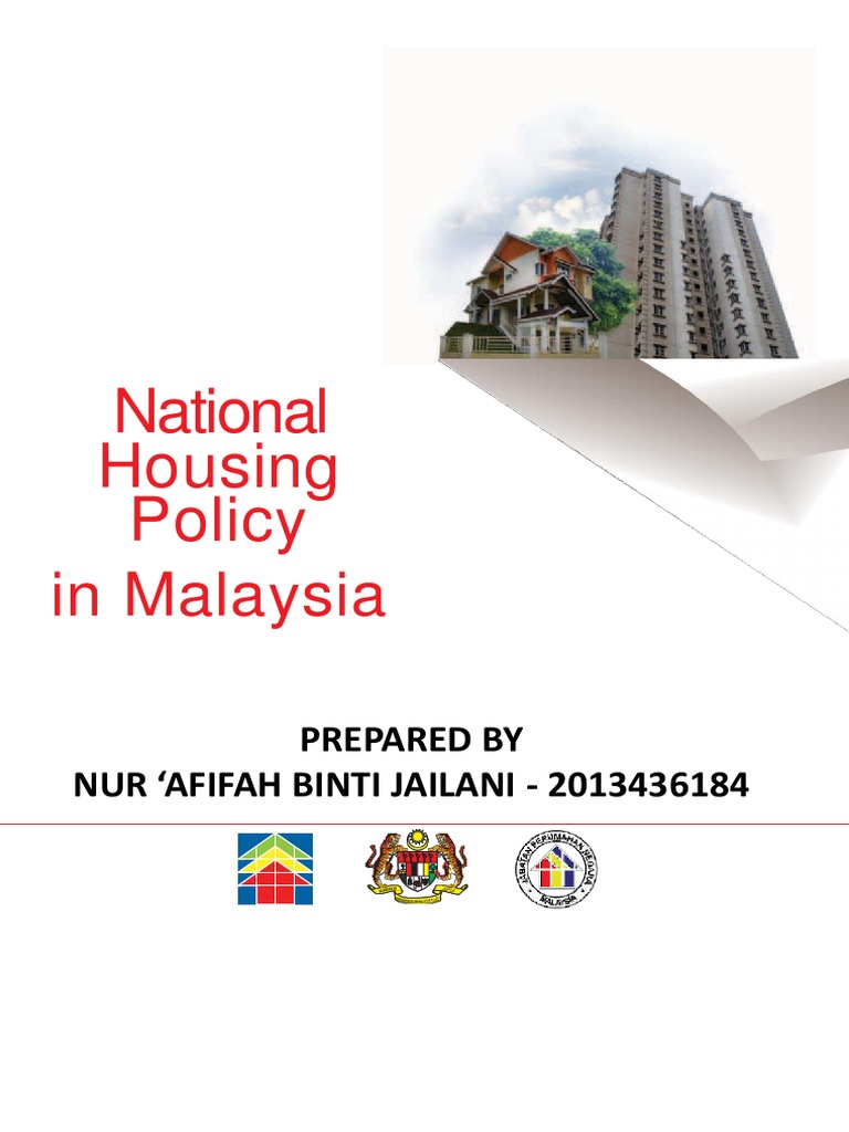 Malaysia's National Housing Policy | PDF | Affordable Housing | Public ...