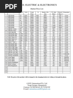LED Voltage and Current Ratings Chart | PDF | Resistor | Direct Current