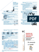 Equipos de Proteccion Personal - Tecnologia de Materiales (Modulo)