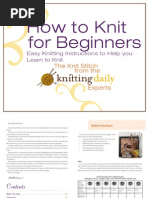 Download How to Knit for Beginners by Darlene Halbur SN36623441 doc pdf