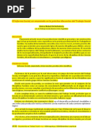 El Informe Social - Un Enunciado en La Practica Discursiva