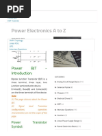 Power BJT Tutorial_ Power Electronics a to Z