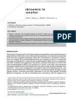 Hyperbilirubinemia in Preterm Neonates