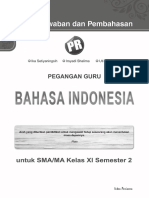 3538 - Kunci Jawaban PR Bahasa Indonesia 11B - 2013 PDF