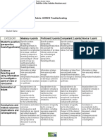 your rubric - print view