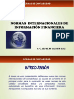 SEMANA 3° NORMAS INTERNACIONES DE INFORMACION FINANCIERA