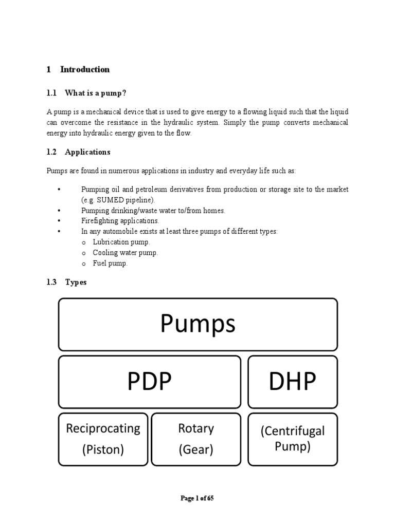 Pump Notes PDF Pump Evaporation