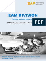 Eam Division: SAP Training, Implementation & Support Services