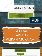 PP Akidah Akhlak Aliran Murji'Ah 