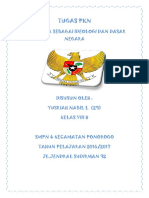 LAHIRNYA PANCASILA