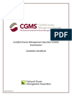 CGMS Candidate Handbook