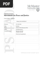 Download PS 4A03 Movements for Peace and Justice  Course Guide 2010 by Dr Colin Salter SN36624915 doc pdf