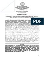 HB 6617 - Philippine HIV and AIDS Policy Act (Substitute Bill - Approved On SECOND READING)