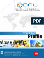 Company Profil PT GLOBAL MANAJEMEN Sertifikasi