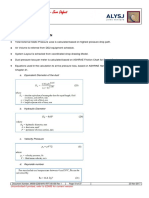 ESP Calculation Basic Formulae