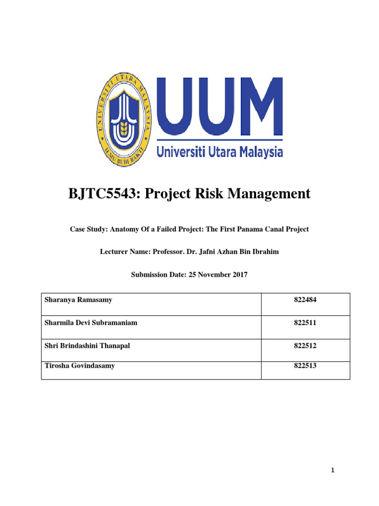 Project Risk Management Case Study | PDF | Government Budget Balance ...